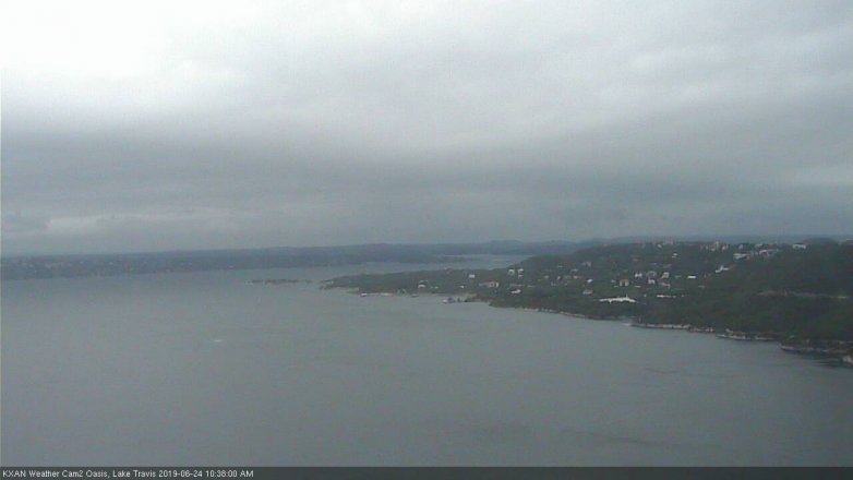 Lake Travis webcam, June 24, 2019 9:40 AM CT