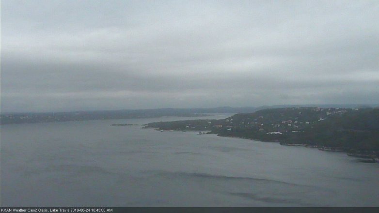 Lake Travis webcam, June 24, 2019 9:45 AM CT