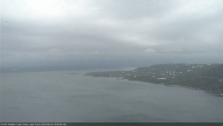 Lake Travis webcam, June 24, 2019 10:00 AM CT