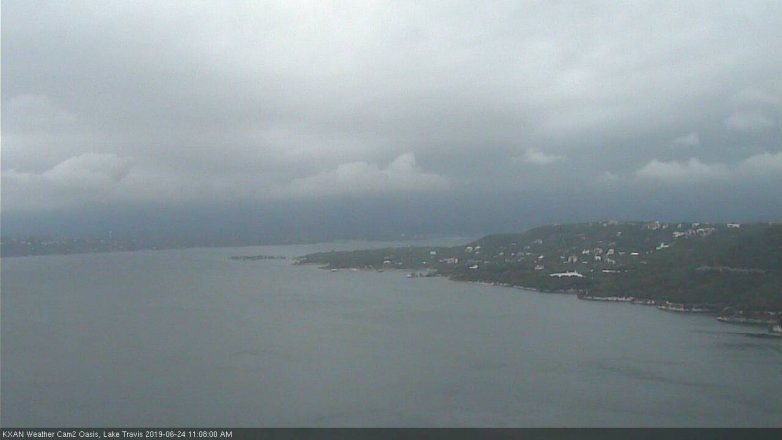Lake Travis webcam, June 24, 2019 10:10 AM CT