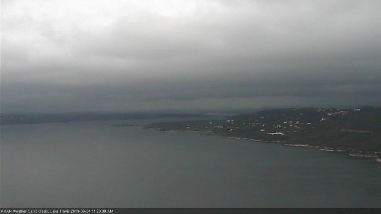 Lake Travis webcam, June 24, 2019 10:25 AM CT
