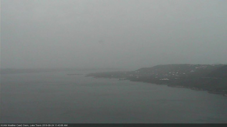 Lake Travis webcam, June 24, 2019 10:45 AM CT