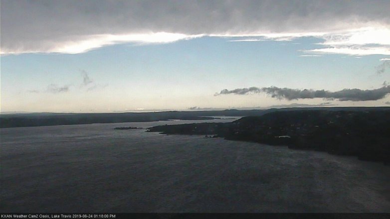 Lake Travis webcam, June 24, 2019 12:20 PM CT