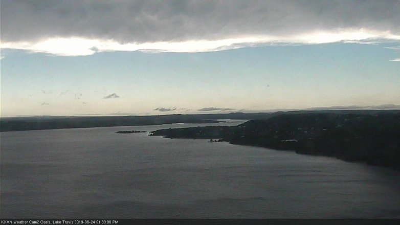 Lake Travis webcam, June 24, 2019 12:35 PM CT