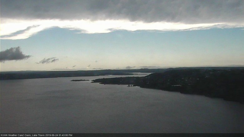 Lake Travis webcam, June 24, 2019 12:45 PM CT