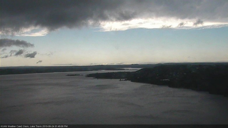 Lake Travis webcam, June 24, 2019 12:50 PM CT