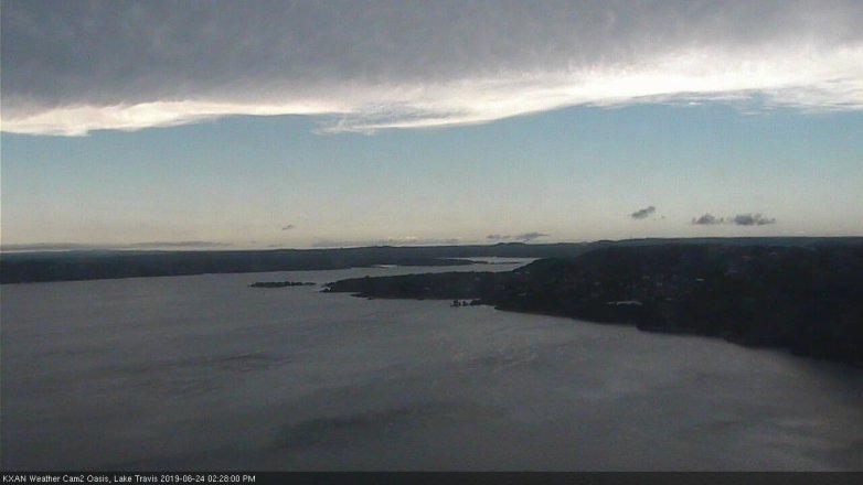 Lake Travis webcam, June 24, 2019 1:30 PM CT