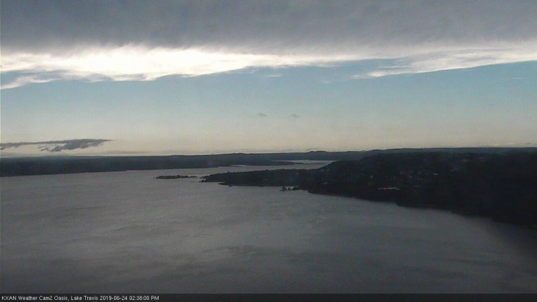 Lake Travis webcam, June 24, 2019 1:40 PM CT