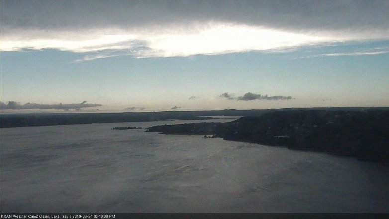 Lake Travis webcam, June 24, 2019 1:50 PM CT
