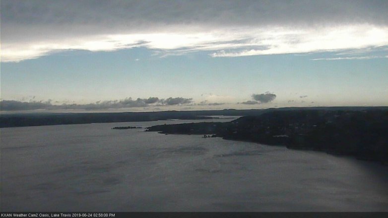 Lake Travis webcam, June 24, 2019 2:00 PM CT
