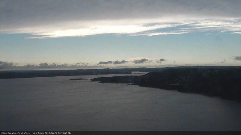 Lake Travis webcam, June 24, 2019 2:15 PM CT