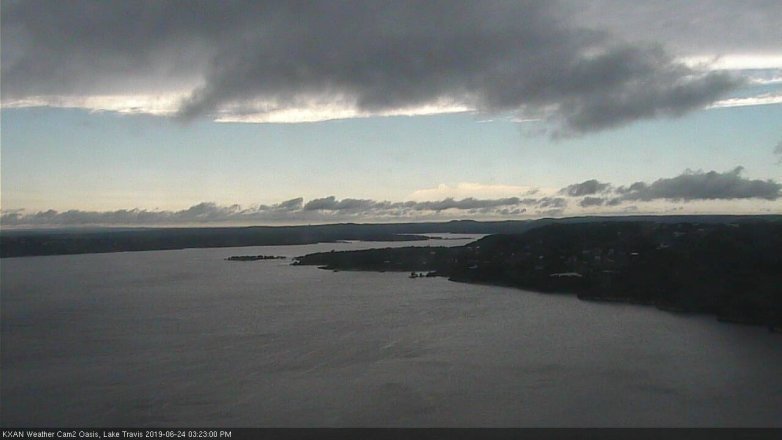 Lake Travis webcam, June 24, 2019 2:25 PM CT