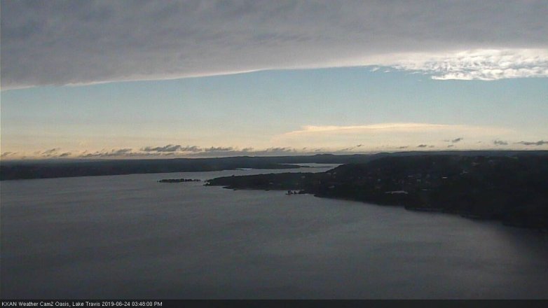 Lake Travis webcam, June 24, 2019 2:50 PM CT