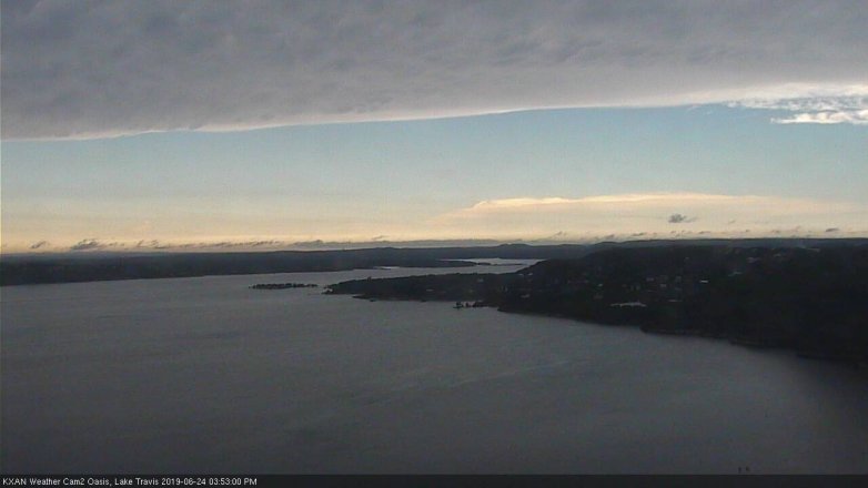 Lake Travis webcam, June 24, 2019 2:55 PM CT