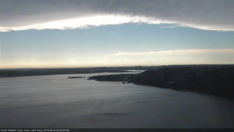 Lake Travis webcam, June 24, 2019 3:40 PM CT