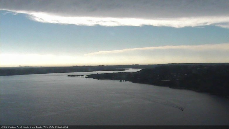 Lake Travis webcam, June 24, 2019 4:10 PM CT