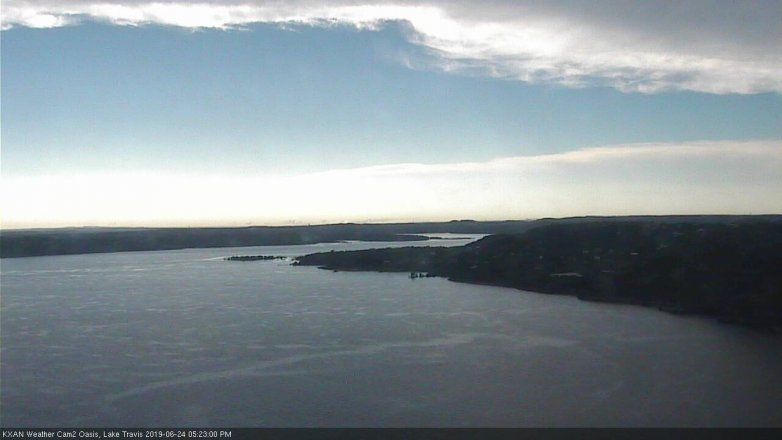 Lake Travis webcam, June 24, 2019 4:25 PM CT