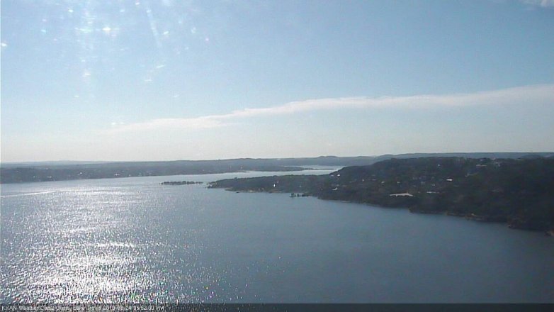 Lake Travis webcam, June 24, 2019 4:55 PM CT