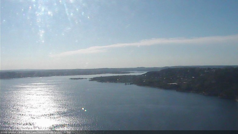 Lake Travis webcam, June 24, 2019 5:05 PM CT