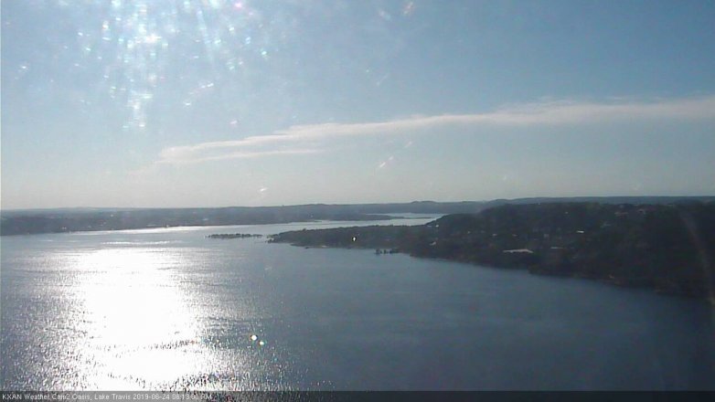 Lake Travis webcam, June 24, 2019 5:15 PM CT