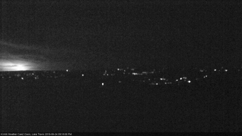 Lake Travis webcam, June 24, 2019 8:20 PM CT