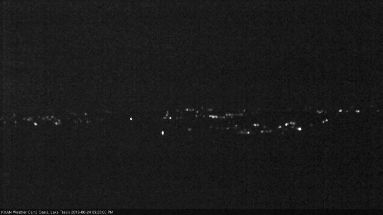 Lake Travis webcam, June 24, 2019 8:25 PM CT