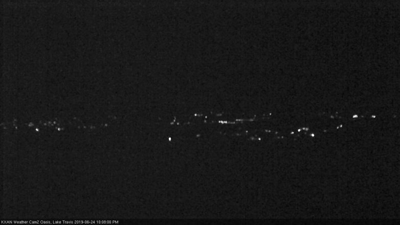 Lake Travis webcam, June 24, 2019 9:10 PM CT