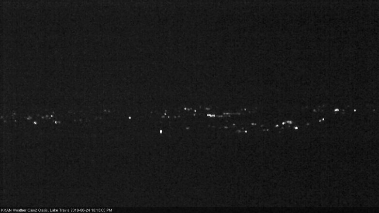 Lake Travis webcam, June 24, 2019 9:15 PM CT