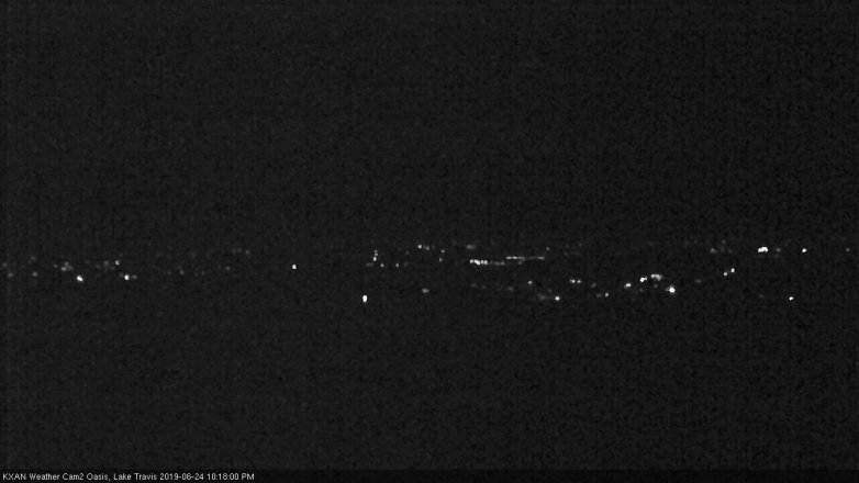 Lake Travis webcam, June 24, 2019 9:20 PM CT