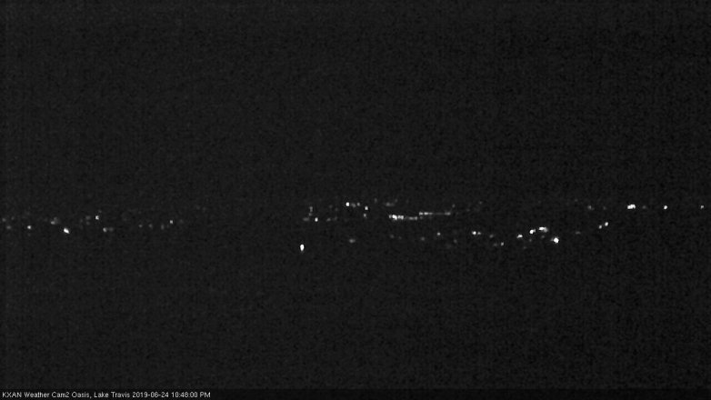 Lake Travis webcam, June 24, 2019 9:50 PM CT