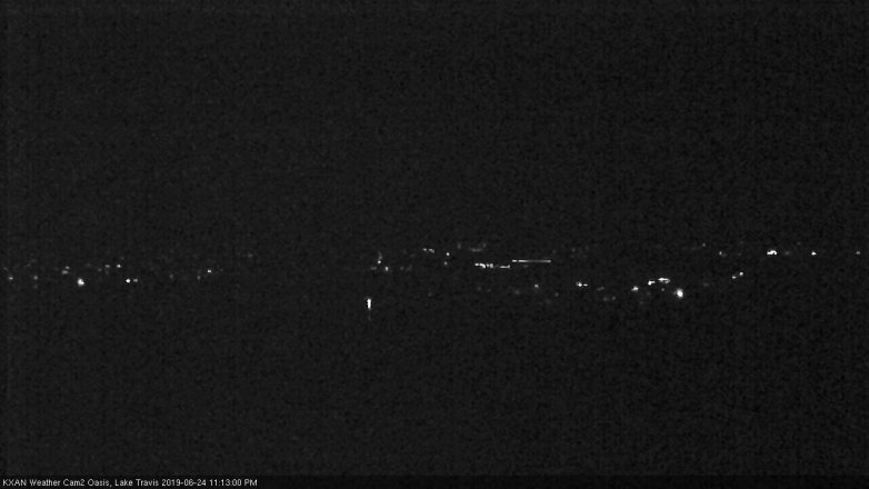 Lake Travis webcam, June 24, 2019 10:15 PM CT