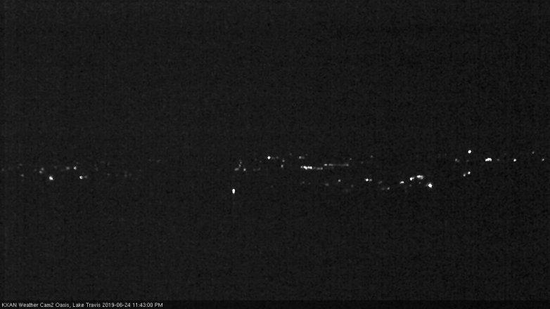 Lake Travis webcam, June 24, 2019 10:45 PM CT