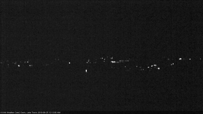 Lake Travis webcam, June 24, 2019 11:15 PM CT