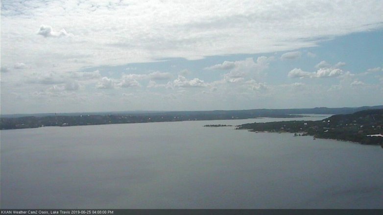 Lake Travis webcam, June 25, 2019 3:10 PM CT