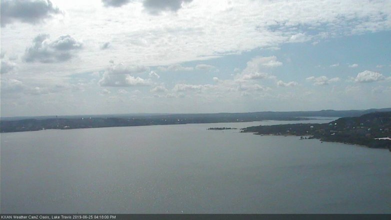 Lake Travis webcam, June 25, 2019 3:20 PM CT
