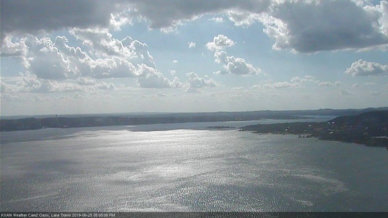 Lake Travis webcam, June 25, 2019 4:10 PM CT