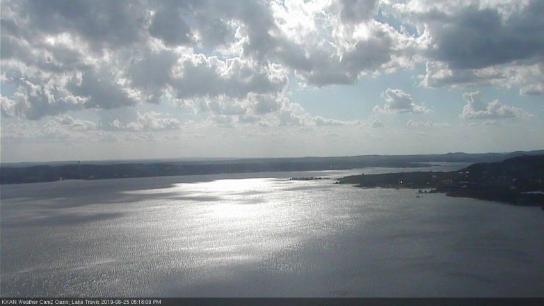 Lake Travis webcam, June 25, 2019 4:20 PM CT