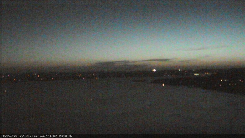 Lake Travis webcam, June 25, 2019 8:25 PM CT