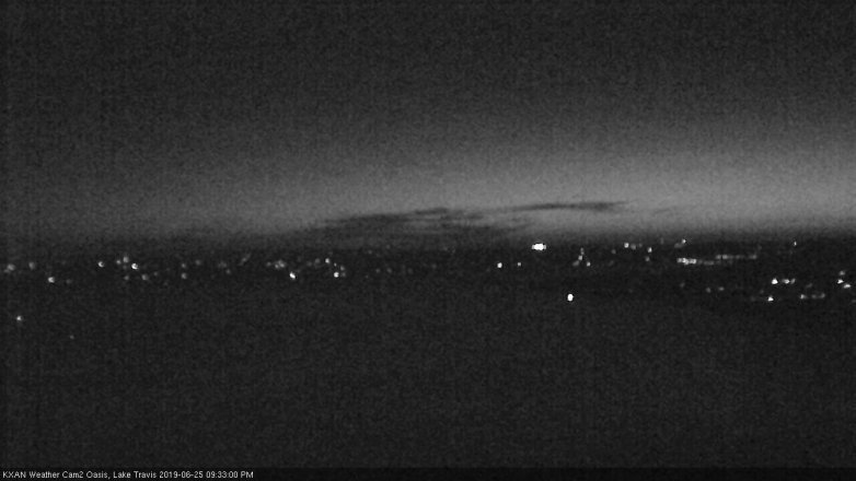 Lake Travis webcam, June 25, 2019 8:35 PM CT