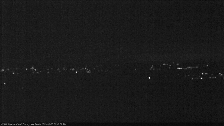 Lake Travis webcam, June 25, 2019 8:50 PM CT