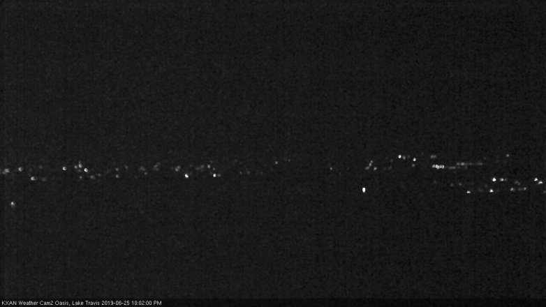 Lake Travis webcam, June 25, 2019 9:05 PM CT