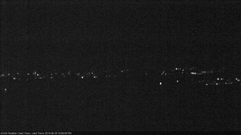 Lake Travis webcam, June 25, 2019 9:10 PM CT