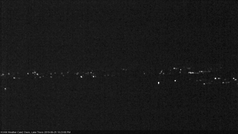Lake Travis webcam, June 25, 2019 9:25 PM CT