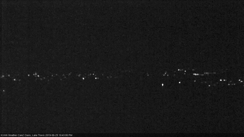 Lake Travis webcam, June 25, 2019 9:45 PM CT