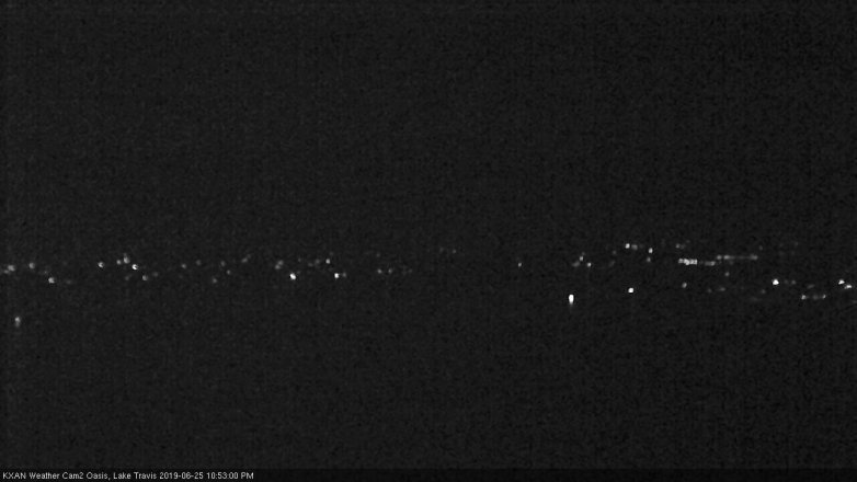 Lake Travis webcam, June 25, 2019 9:55 PM CT