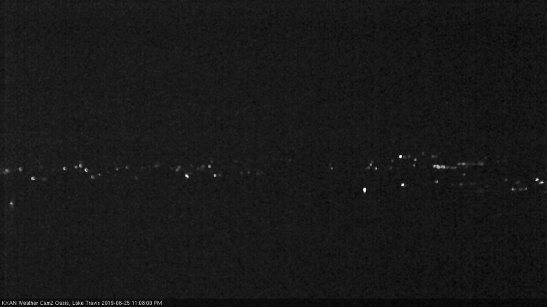 Lake Travis webcam, June 25, 2019 10:10 PM CT
