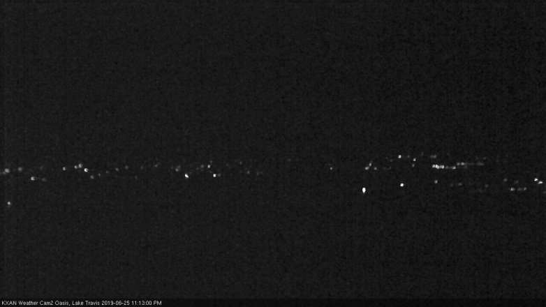 Lake Travis webcam, June 25, 2019 10:15 PM CT