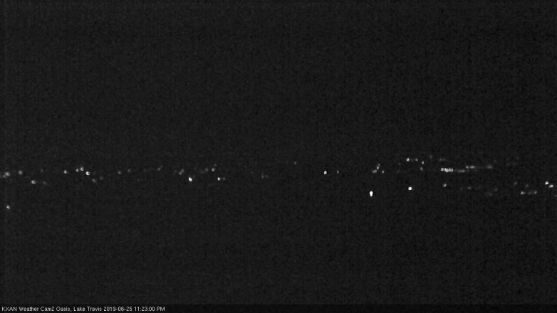 Lake Travis webcam, June 25, 2019 10:25 PM CT