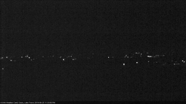 Lake Travis webcam, June 25, 2019 10:35 PM CT