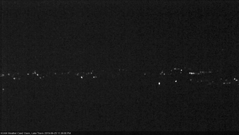 Lake Travis webcam, June 25, 2019 10:40 PM CT